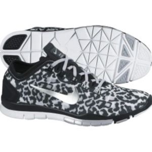 Nike Free Run 5.0 - Black/grey cheetah